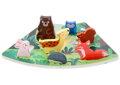 2Kids Toys Dřevěné puzzle Lesní zvířátka propojitelné