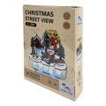 2Kids Toys 3D dřevěná skládačka hrací skříňky Vánoce se Santou