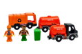 2Kids Toys Sada popelářských vozidel s figurkami