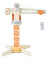 2Kids Toys Dřevěný jeřáb s příslušenstvím