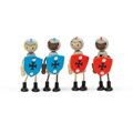 Bigjigs Toys Sada dřevěných postaviček Středověcí rytíři