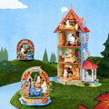 RoboTime 3D skládačka Miniatura domečku Mumínkův domeček