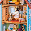 RoboTime 3D skládačka Miniatura domečku Mumínkův domeček