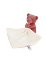 Doudou Můj malý medvídek 10 cm vínový