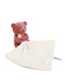 Doudou Můj malý medvídek 10 cm vínový