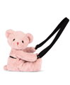 Doudou Plyšová taška přes rameno Medvídek růžový 30 cm