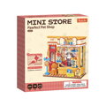 RoboTime 3D dřevěná skládačka Miniatura domečku mini Zverimex