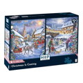 HOP Puzzle Vánoce se blíží 2x500 velkých dílků