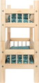 small foot Dřevěná patrová postel pro panenky přírodní
