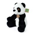 Rappa Plyšová panda sedící 27 cm ECO-FRIENDLY