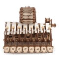 Ugears 3D dřevěné mechanické puzzle Programovatelná celesta
