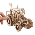 Ugears 3D dřevěné mechanické puzzle Traktor Wins