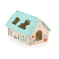 Vilac Dřevěná vkládačka Domeček pro zvířátka Sarah Betz