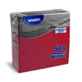 Obrousky Premium 40 x 40 cm dekor R červené 50 ks