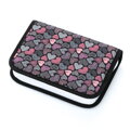 Penál 1-posch. BagMaster Alfa 21 A Black /Pink - Pes
