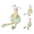 Velikonoční zajíček se závěsnými nožičkami (mix /cena 1ks)