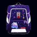 Školská aktovka Space pre prváčikov - 5-dielny set, Step by Step Pegas Emily, certifikát A