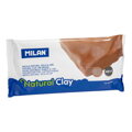 Modelovací hmota MILAN Natural Clay 400 gr. terakotová barva, na vzduchu tvrdnoucí