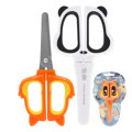 Nůžky dětské M&G Animal Planet 5,5"/136 mm, bílé / oranžové