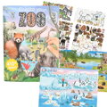 Kreativní sešit se samolepkami Create Your ZOO