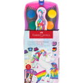 Vodové barvy Faber-Castell stavebnicové 12 barev - Unicorn