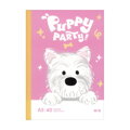 Sešit linkovaný A5 M&G Puppy Party! (4 designy)