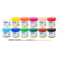 Temperové barvy MILAN 40 ml (12 barev) + štětec