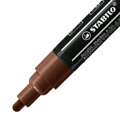 Akrylový popisovač STABILO FREE Acrylic T300 Kulatý hrot 2-3 mm - hnědý
