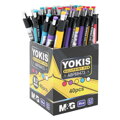 Pero kuličkové M&G Yokis 0,7 mm - modré