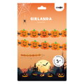 Girlanda Happy Pumpkin, papír, 3 m, Halloween