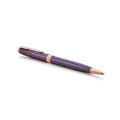 Pero kuličkové PARKER Sonnet Purple Chiselled PGT -M- black