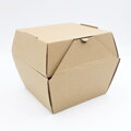 Box na hamburger 130x130x130 mm VL hnědý 50ks