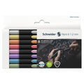 Popisovač Schneider Paint-It 020 Metallic hrot 1-2mm (sada 8 ks)