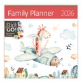 Nástěnný plánovač 2026 Family Planner