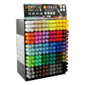 Popisovač akrylový M&G Acrylic Marker 2 mm, mix barev/displej 30 barev x 6 ks = 180 ks