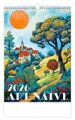 Nástěnný kalendář 2026 Art Naive