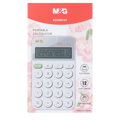 Kalkulačka M&G kapesní Sakura time, 12-místná (4 barvy)