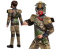 Luxusní kostým Bloodhound pro děti - Apex Legends (licencovaný), velikost L (10-12 let)