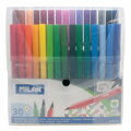 Fixy MILAN guľaté 0,2mm - sada 30ks