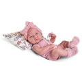 Panenka - novorozená Lúa v růžovém pyžamu, 42 cm