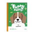 Sešit linkovaný A5 M&G Puppy Party! (4 designy)