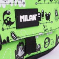 Penál 4-zipový s klopou MILAN série Tandem 2