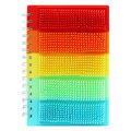 Zápisník pro děti A5 čtverečkovaný s masážními prvky na obálce