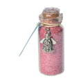 Dekorační lahvičky Glitter mix barev