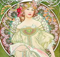 Nástěnný kalendář 2026 Alfons Mucha - kravata