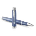 Pero kuličkové PARKER IM Writing Rituals Blue CT, hrot F - černá náplň