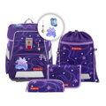 Školská aktovka Space pre prváčikov - 5-dielny set, Step by Step Pegas Emily, certifikát A