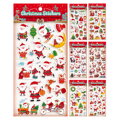 Samolepky 14,5 x 30 cm - vánoční postavičky (mix vzorů)