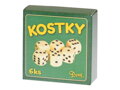Kostky hrací 16mm 6ks v krabičce
