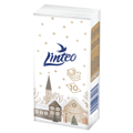 Hygienické kapesníky Linteo Vánoce DEN & NOC 10 x 10 ks (3 vrstvé)